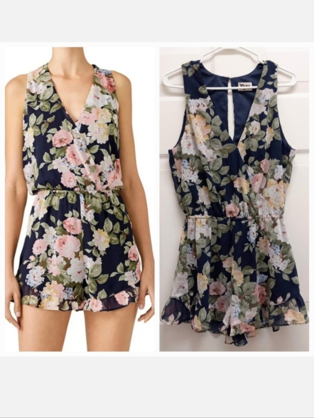 Show Me Your Mumu Floral Riri Romper Party Blossom Medium Boho Summer Resortwear